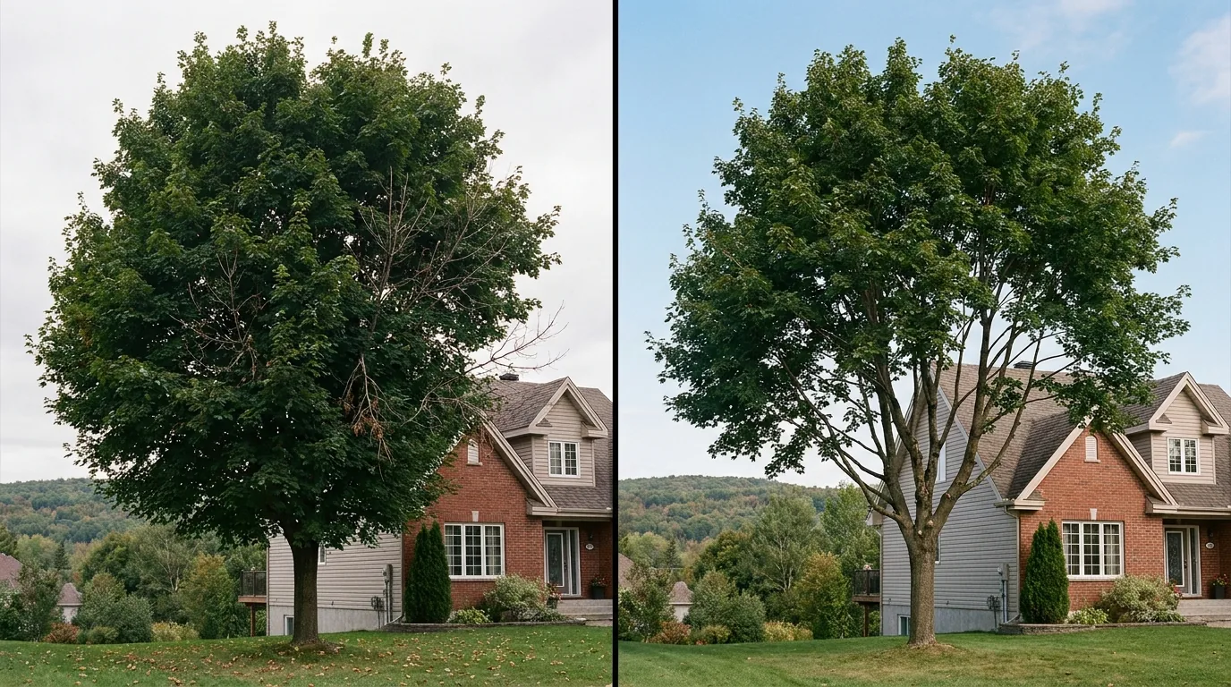 Émondage d'arbre · Sherbrooke