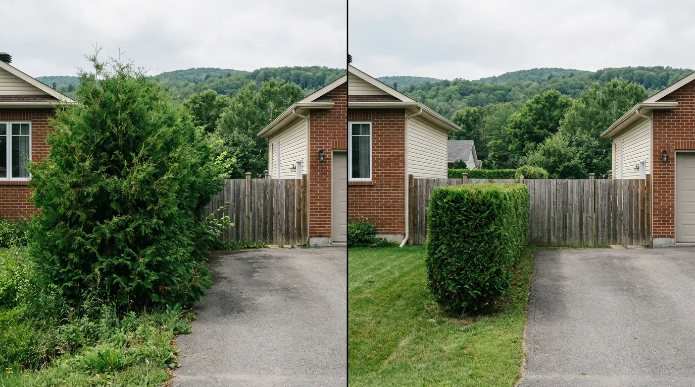 Taille de Haies · Sherbrooke
