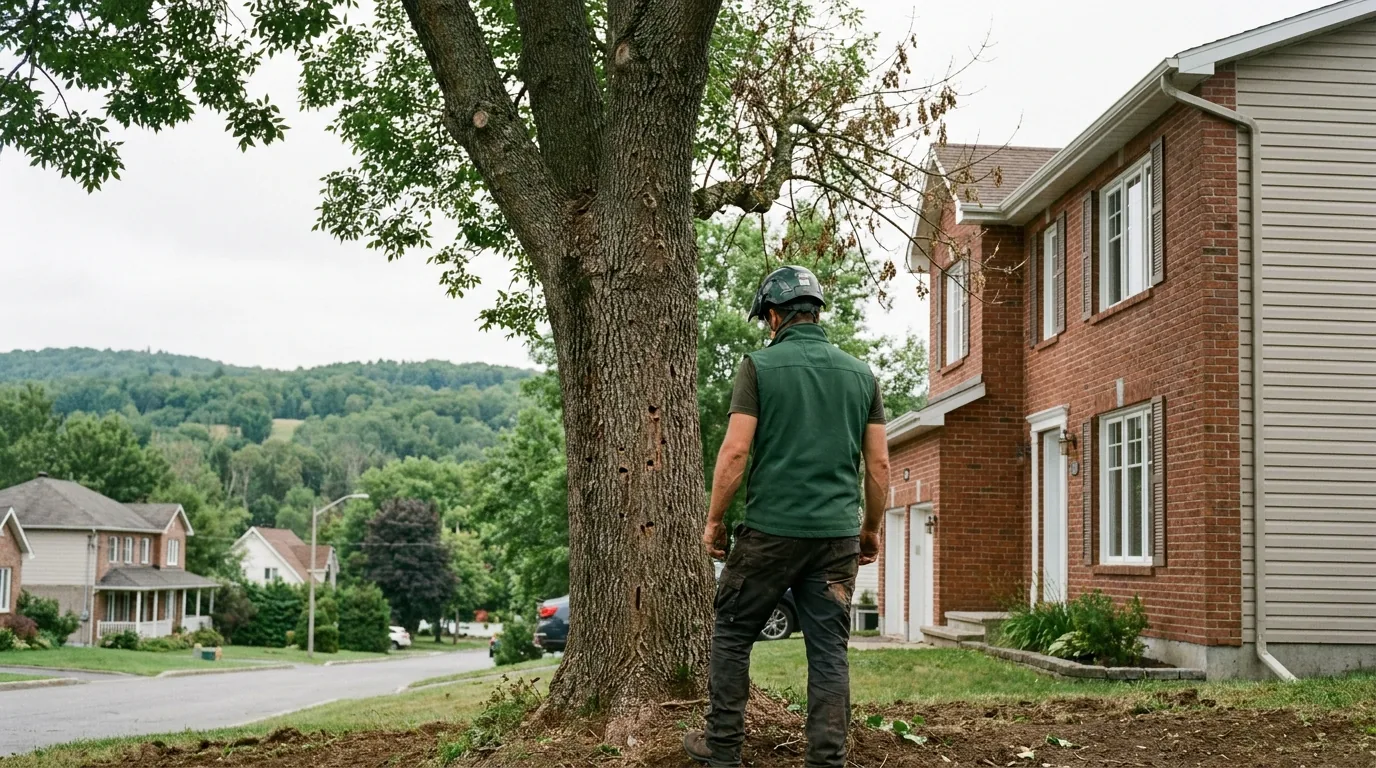Agrile du frêne : comment reconnaître un arbre infesté et que faire ? (Sherbrooke)