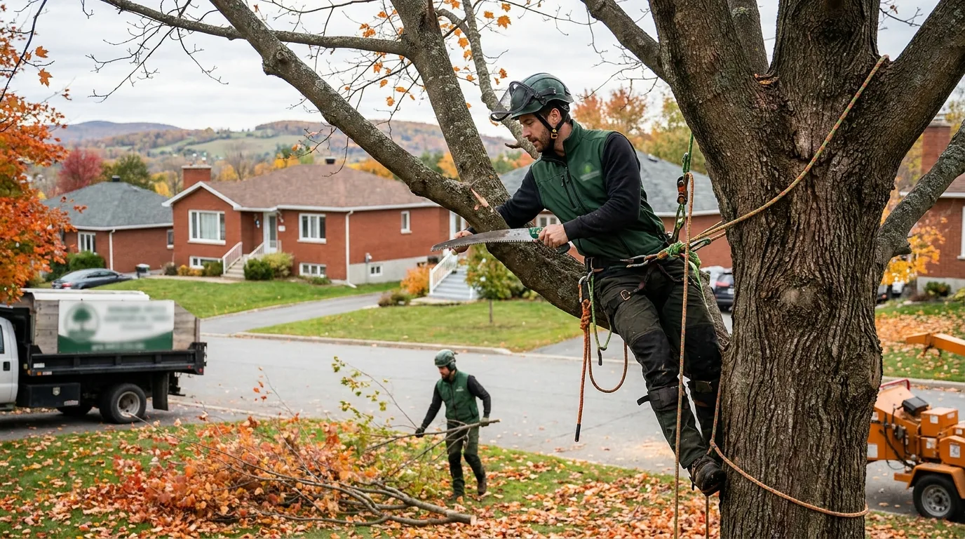 Quand émonder ses arbres au Québec ? Calendrier idéal saison par saison (Sherbrooke)