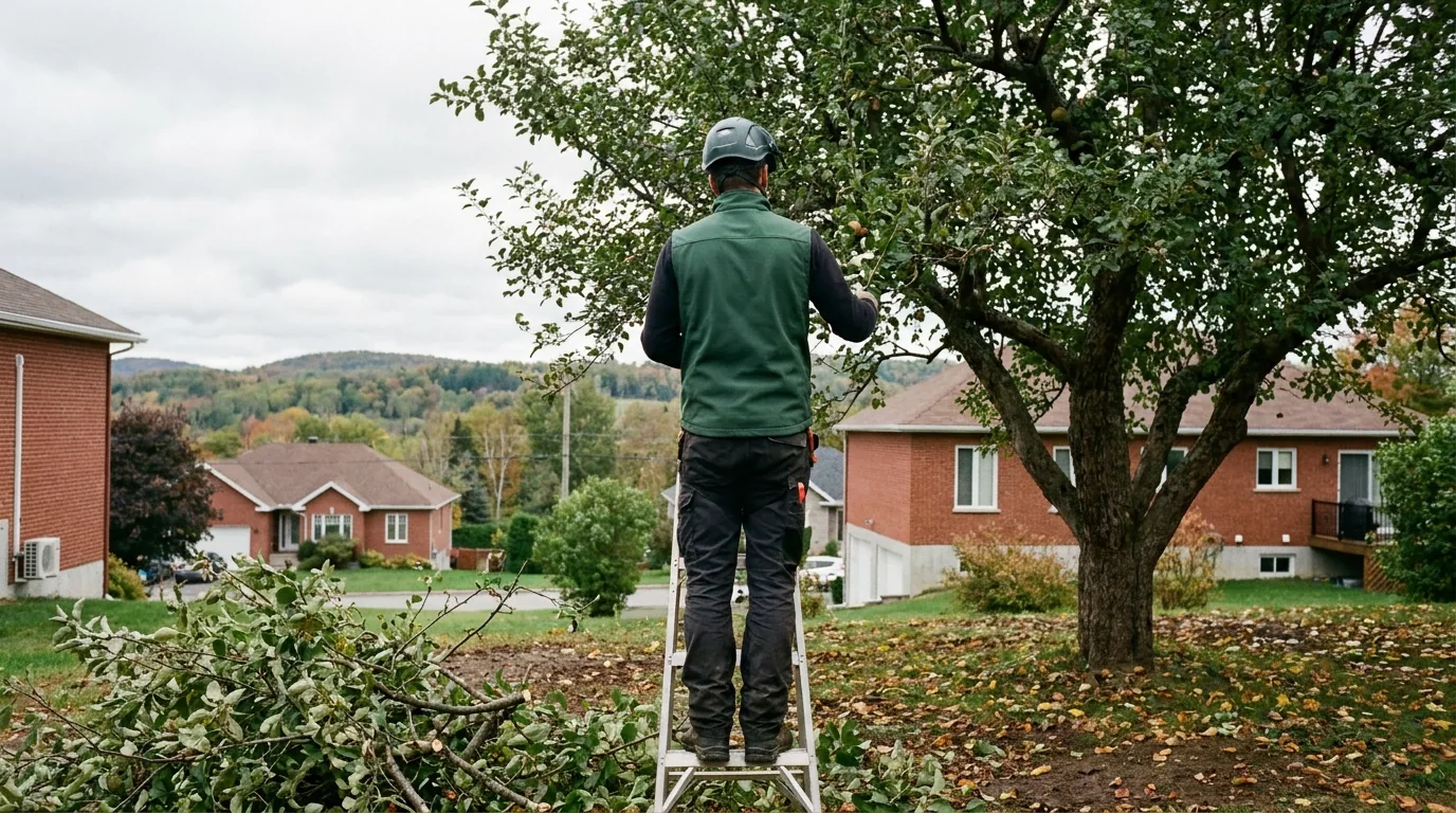 Taille des arbres fruitiers au Québec : guide par saison (Sherbrooke)