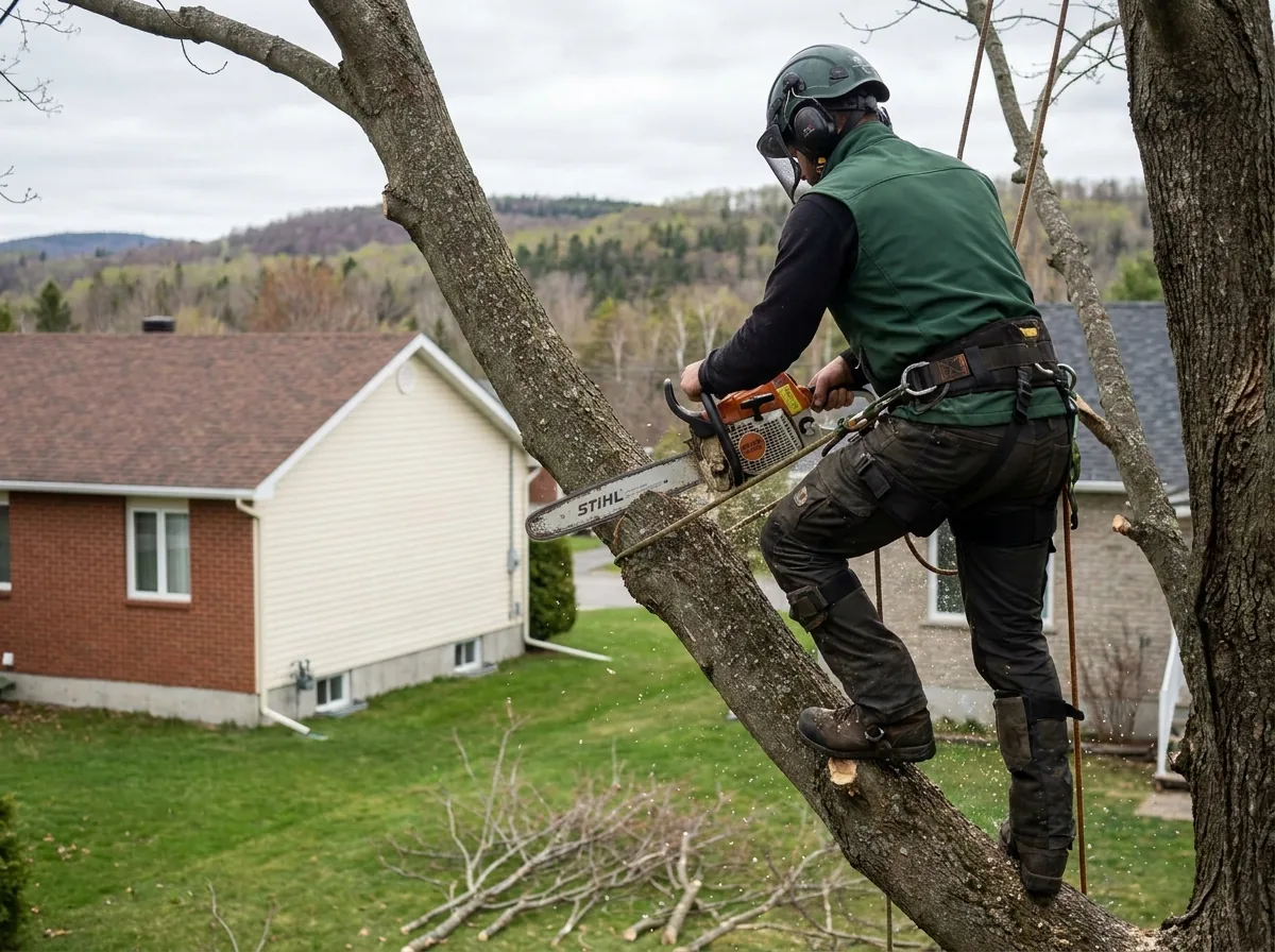 Émondage d'arbre Sherbrooke